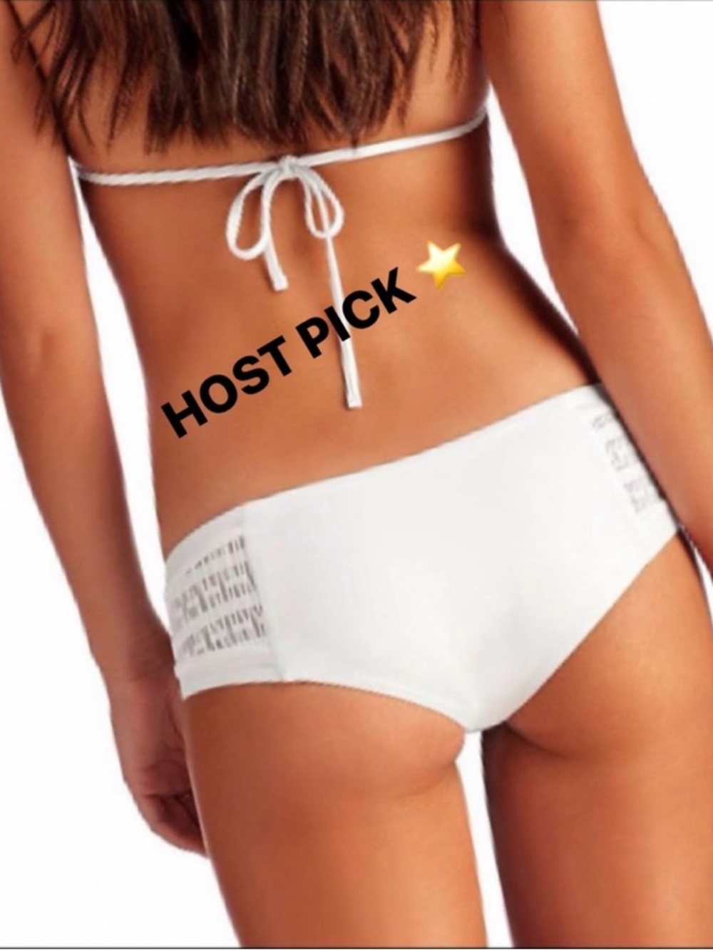 NWT Vitamin A Mesh Bondi Boyshorts